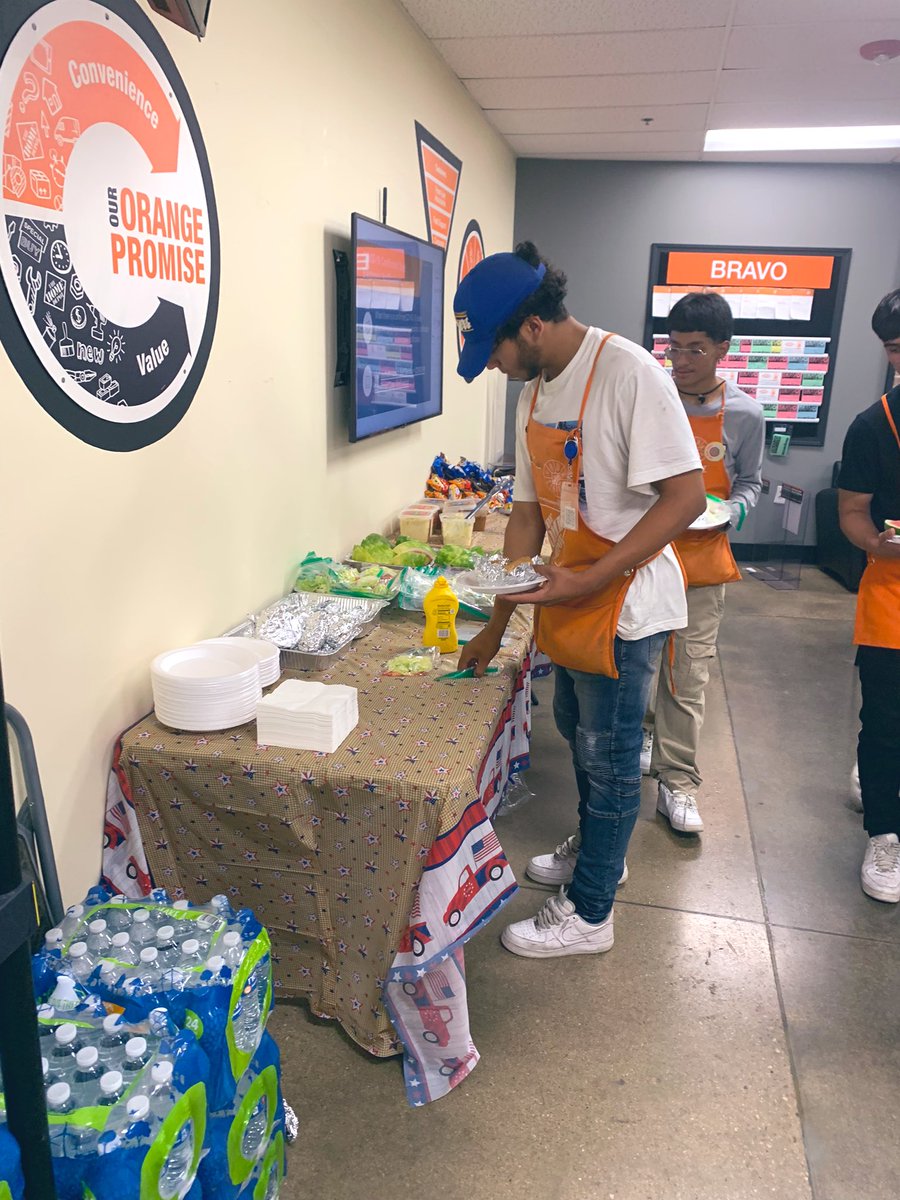 Great to have the 4th of July Cookout back!! Associates are really enjoying the day!!