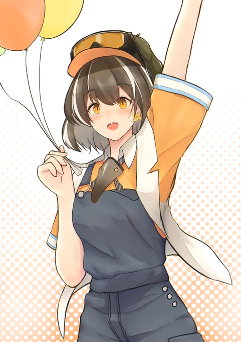 コラボ衣装マゼランは可愛いよ #アークナイツ 