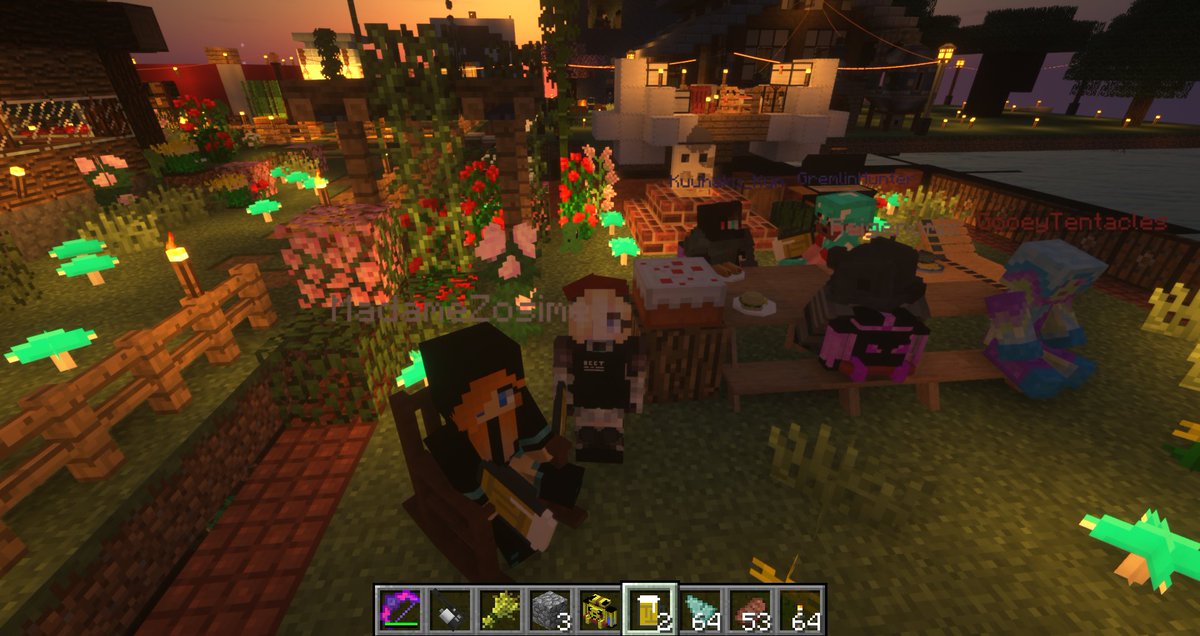 TiferetEvocatus's tweet photo. Happy Independence Day everyone! We hand a nice fireworks show on my MC server to celebrate today, and this lovely area that felt fitting for today! https://t.co/QbzoRXuRnl