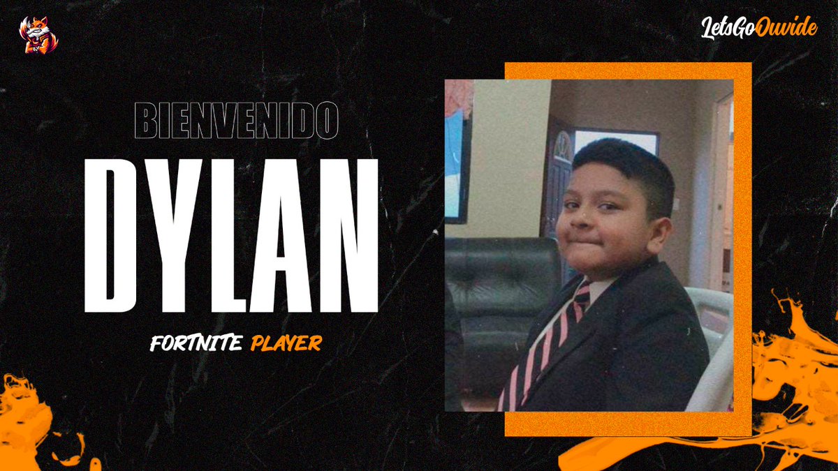 ¡Bienvenido Dylan!
  por ahi existe un dicho que dice "Chiquito pero peligroso" y es la mejor manera de presentar a nuestro nuevo jugador Dylan, el cual con su forma de juego va a llegar muy lejos.