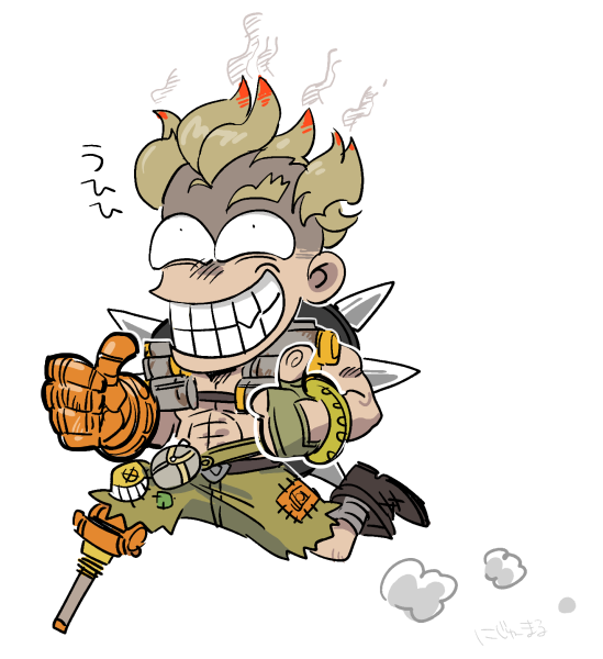 オーバーウォッチで一番好きなキャラは爆弾魔のジャンクラット（と