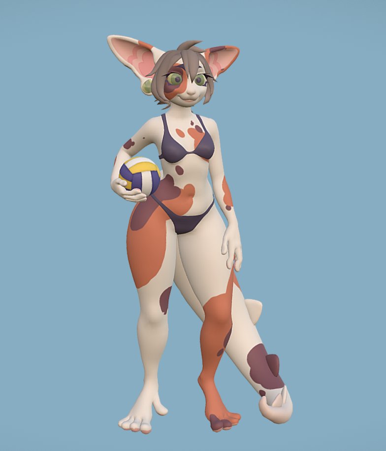 Inrien17's tweet photo. 3D model for amazing @TakimiNada 

https://t.co/ZUfYfyyyur https://t.co/idh3fVVveO