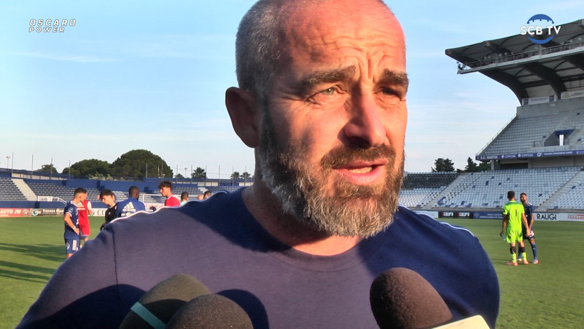 SCBastia's tweet photo. #SCBFCBB | 1️⃣-0️⃣ | Mathieu Chabert 🎙 : « La priorité était de retrouver du rythme physique ». 🎥 ⬇️
https://t.co/BRlUUP2Sdk https://t.co/nDJ7XGZoiw