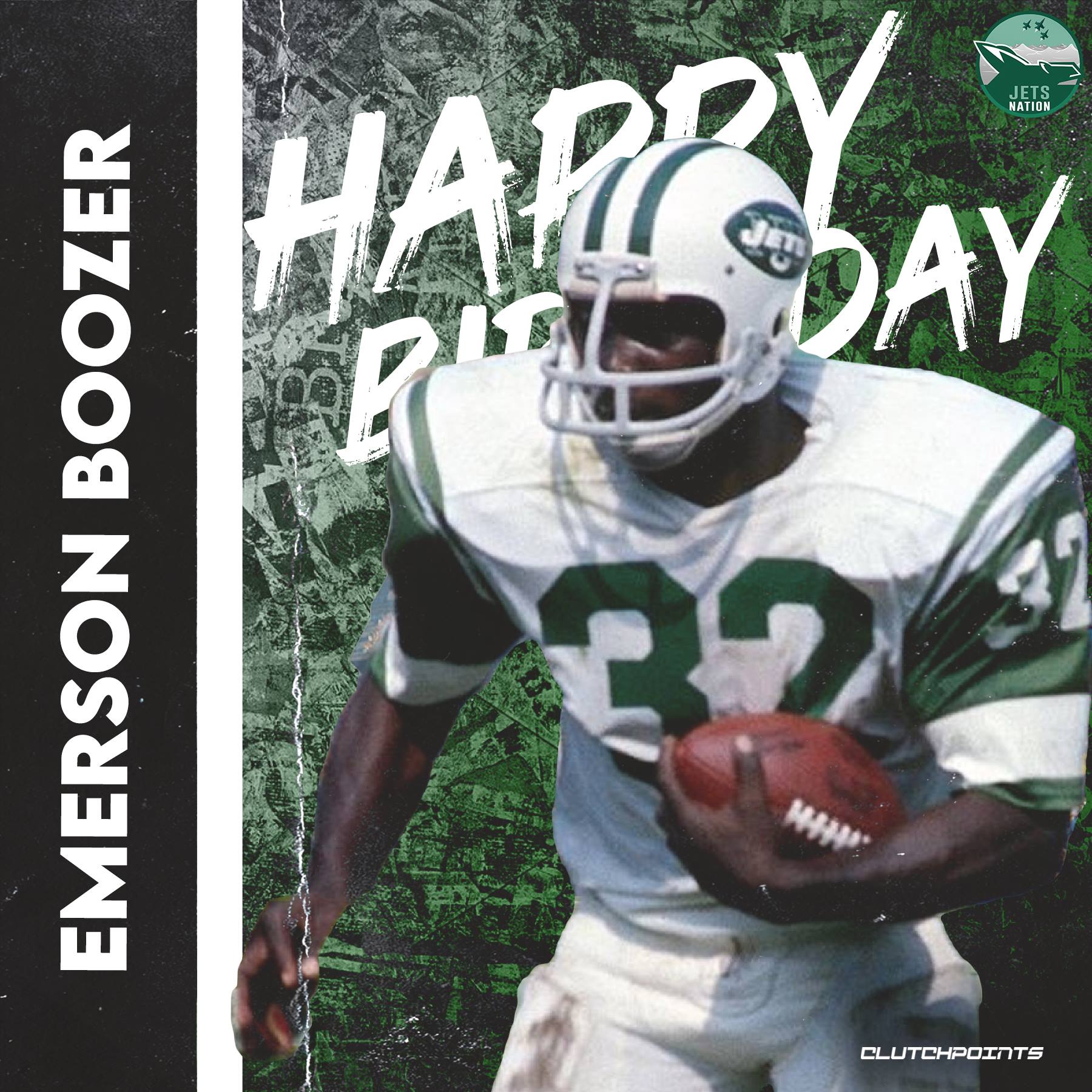Join Jets Nation in greeting the legendary Emerson Boozer a happy 78th birthday! 