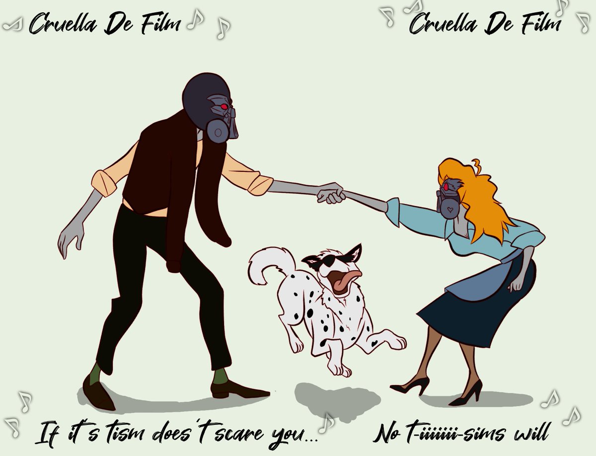 KaijuFang's tweet photo. 🎵This Batwoman cringe. This inhuman flick. Should've been locked up. And never released. The world was such a wholesome place until... Cruella the Film🎵
@MauLer93 #efap #everyframeapause #Cruella #toxicbrood https://t.co/tsaPr7O1WN
