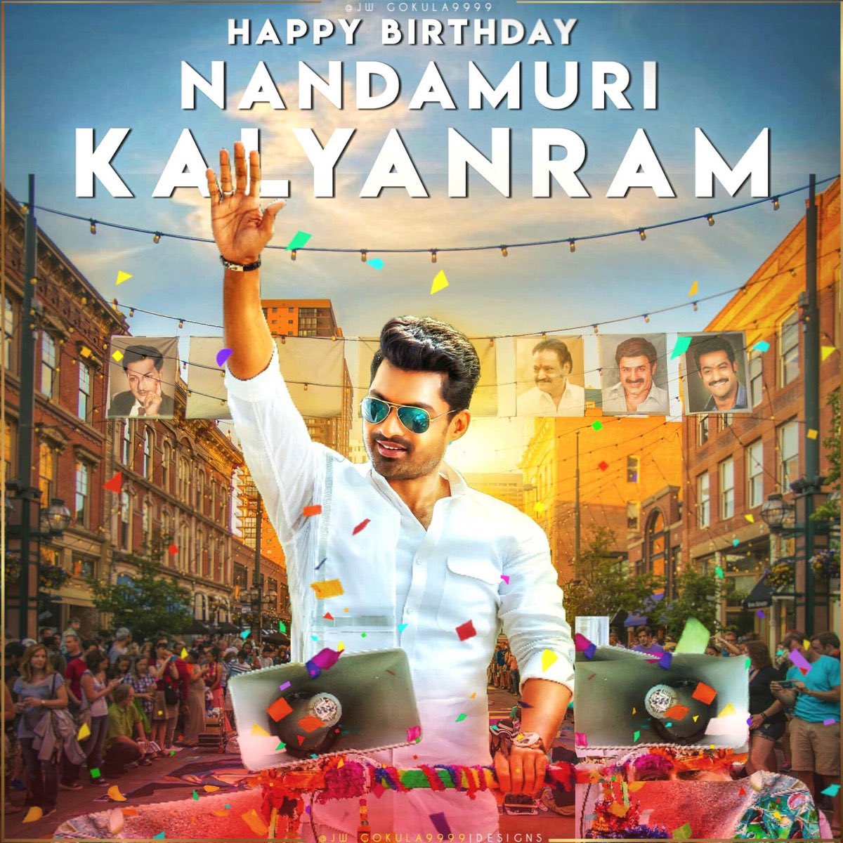 Happy birthday @NANDAMURIKALYAN anna, wishing you a successful year a head. All the best for #Bimbisara & #NKR21 #HBDKalyanRam