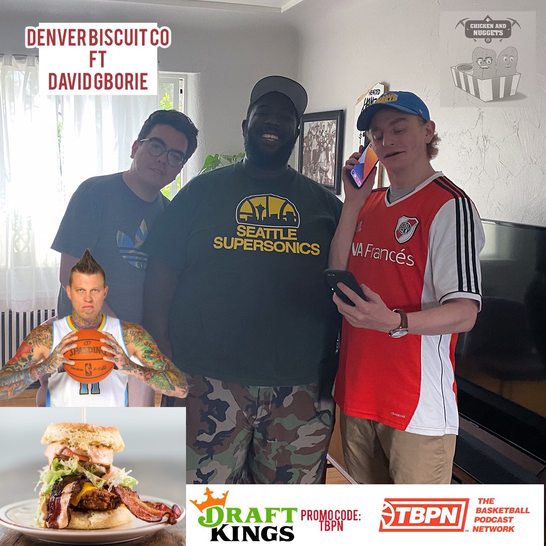 New podcast episode for dat ass. We have @thegissilent and talk everything. Brought to you by @HoopsPodNet and @DraftKings 

#basketball #nba #NBAFinals #NBAPlayoffs #chicken #friedchicken #sandwiches