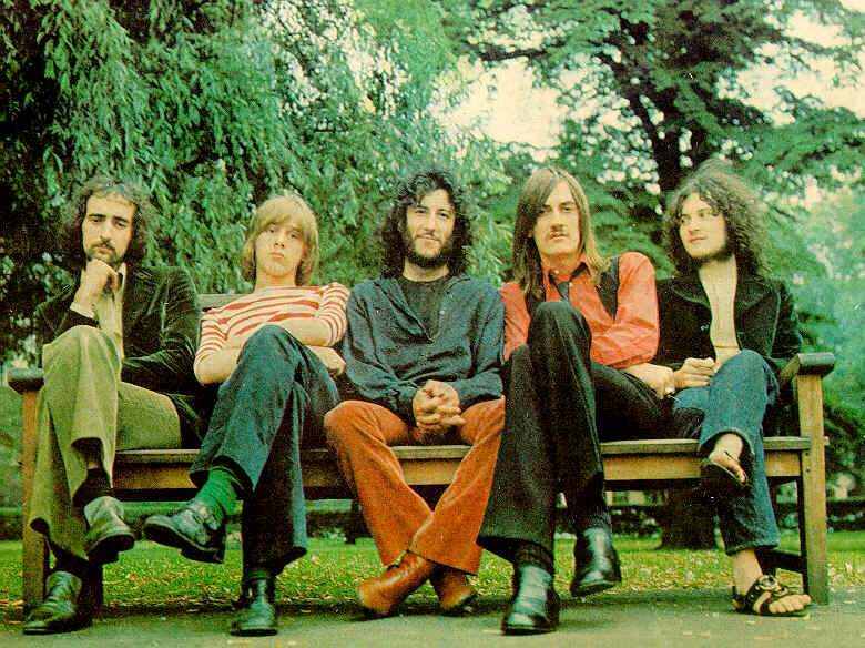 Happy 73rd birthday to Jeremy Spencer (far right) of Fleetwood Mac. 