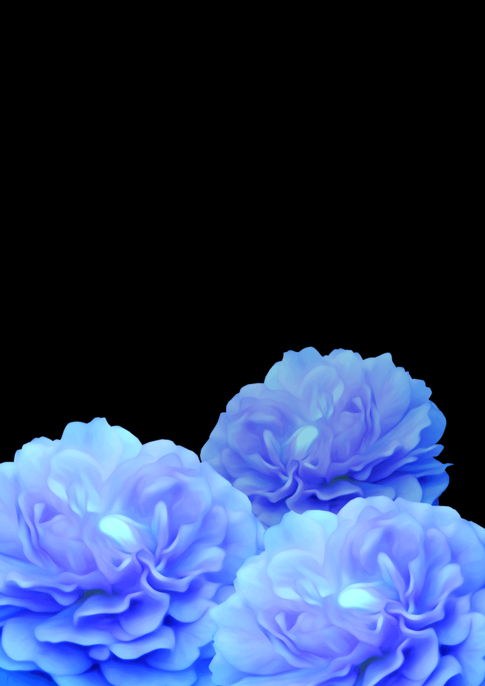ヨシュケイ まいにち蒸し暑いので納涼をかねて 大昔公開した凍ってるバラです コレすごく寒い日につくったので未だに思い出深いです リンク先に高解像度版のほかweb小説表紙絵もあります フリー素材 エア植物園 透過png バラ 花 青 凍る薔薇