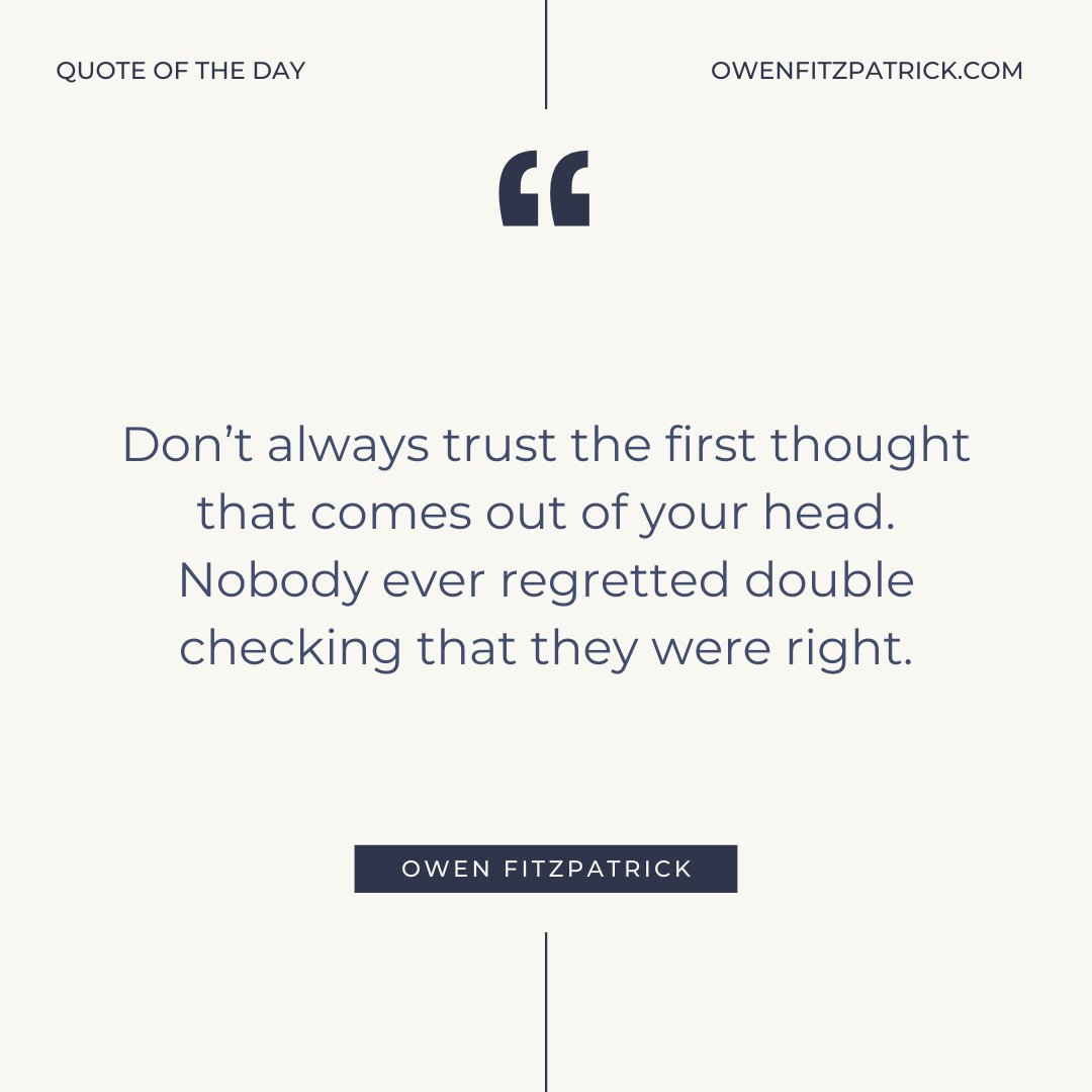 owenfitzp's tweet photo. #doublechecking #motivationoftheday https://t.co/xHb6ySfXZT