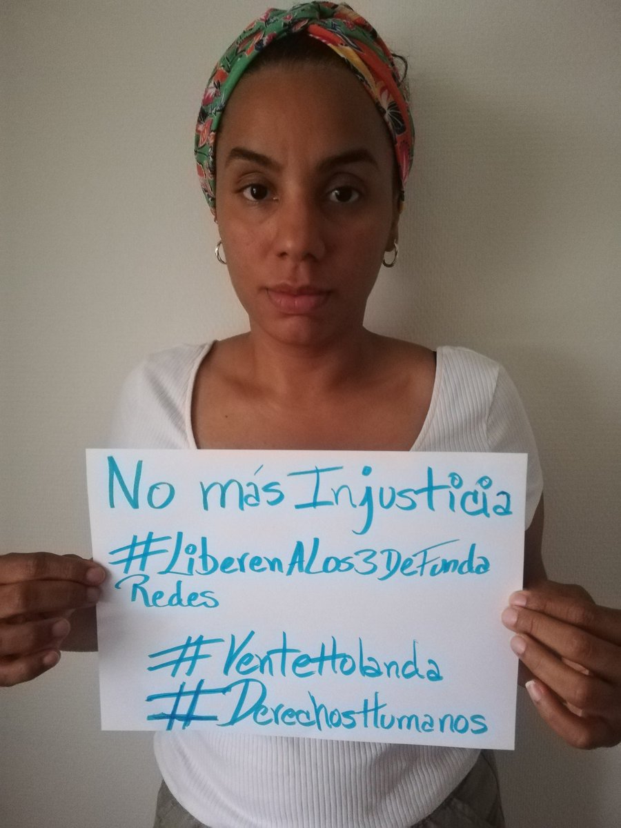 gaef89's tweet photo. No más injusticias, defender los derechos humanos no es un delito. #LiberenALos3DeFundaRedes #venteholanda @vente_mundo @FundaREDES_  #DDHH #DDHHVZLA https://t.co/88brmwMBQ3