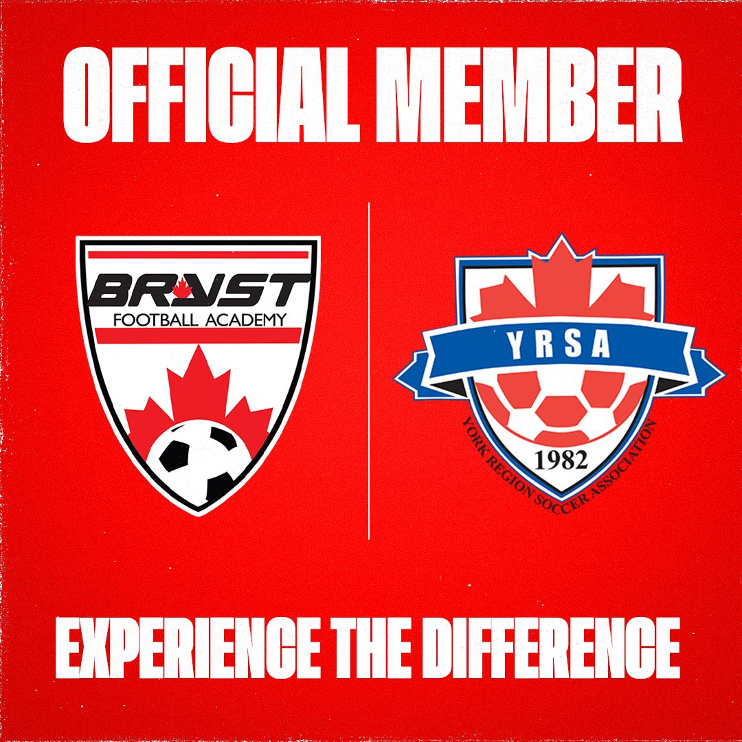 BrystFA's tweet photo. We are proud to say that @brystfootballacademy is an official member of @YorkRegionSA 🙌🇨🇦

#ExperienceTheDifference

#BeBryst #BrystFA https://t.co/Ht5YVS3veP