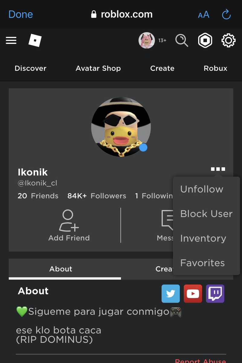 BbcOperation's tweet photo. @IkonikChile Usuario: swagmaster0148 prueba que si hice todo https://t.co/uX74fOzlxI
