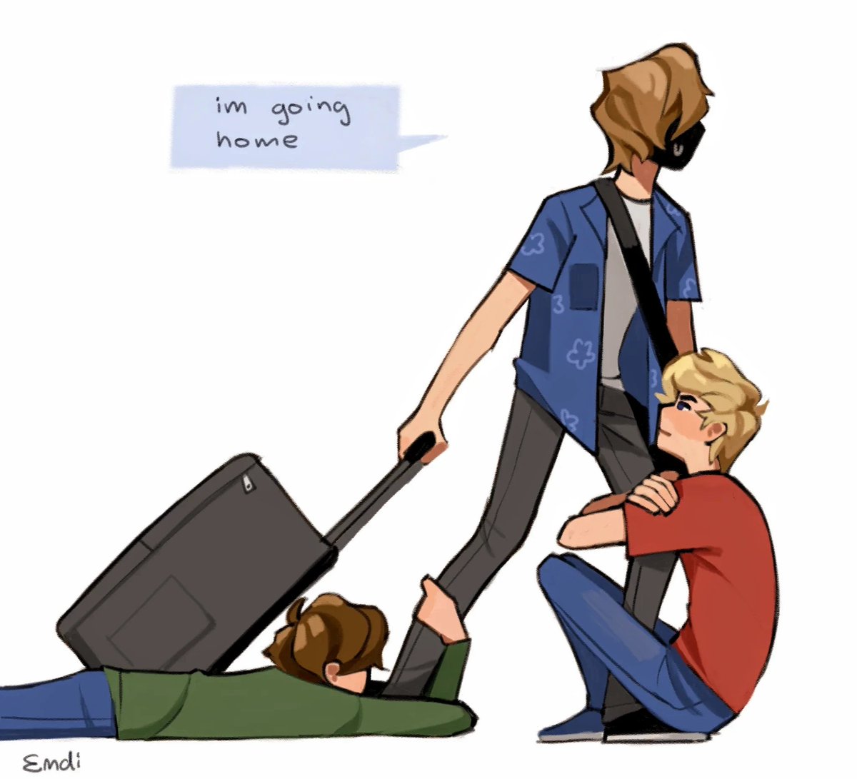 ranboo is tired of their bs #ranboofanart #tubbofanart #tommyfanart #tommyinnitfanart