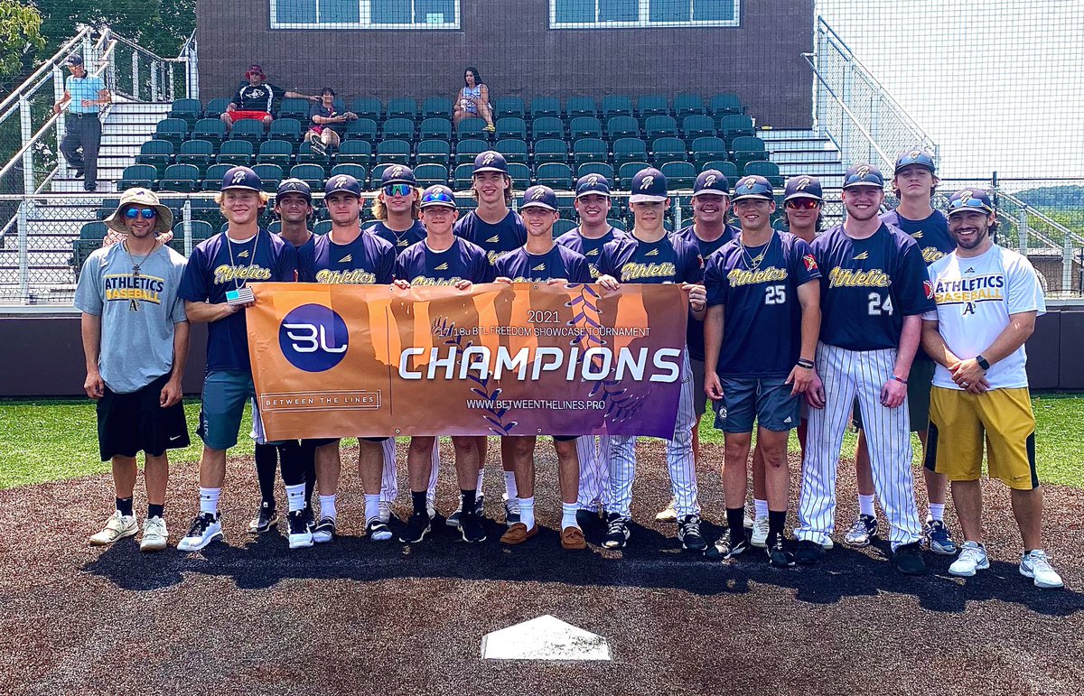 BTLmain's tweet photo. After a hard fought battle the @AdidasAsSTL (Tabor) take the championship in the 17/18u division!!!💪🏼 🏆

Both defenses were putting work🔥🔥

And a big thank you to all the teams that participated this weekend😁⚾️ #BTL https://t.co/CYoQJYvNS5