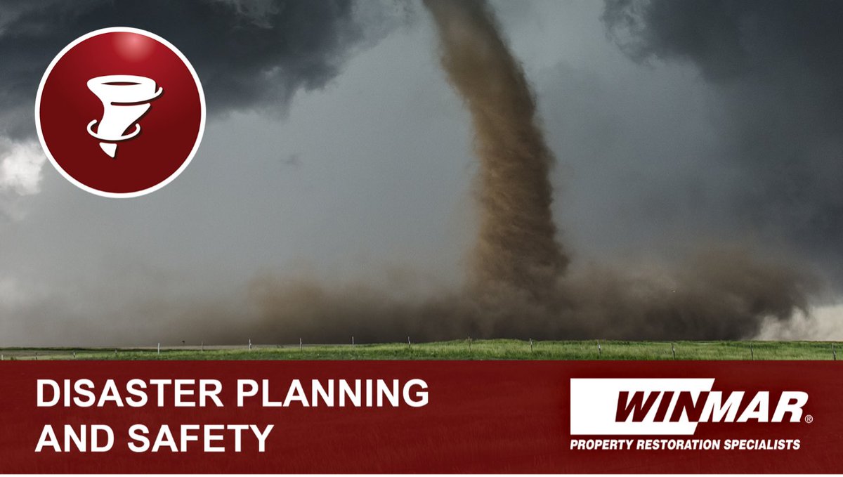 It is Disaster Planning and Safety Month at WINMAR®.

The worst time to learn where to go and what to do during an emergency is when it is happening. Be prepared.

#winmar #comingthroughforyou #propertyrestoration