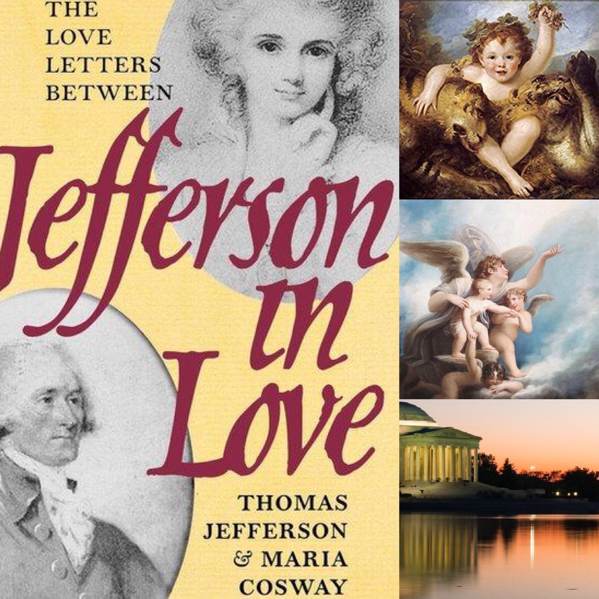 amparosolerd's tweet photo. Hoy es un buen día para recordar a un gran político Thomas Jefferson y su musa ✨😇💛💫. Además de la firma de la Declaración de Independencia en 1776 de EE.UU #ThomasJefferson #MariaCosway #Efemerides #TalDiaComoHoy #4july #4July2021 #IndependenceDay https://t.co/zD62L4C72r