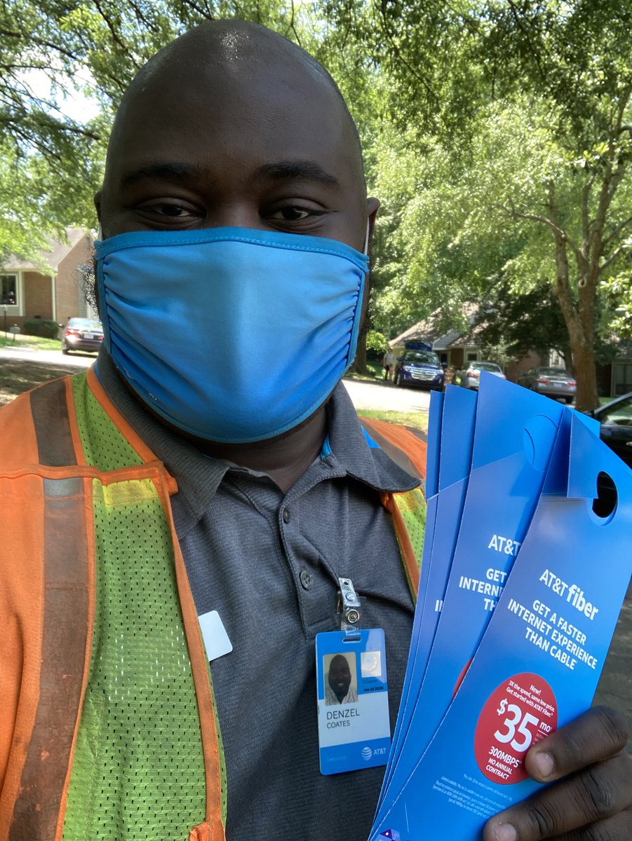 DenzelC01's tweet photo. I had to come outside to enjoy this beautiful weather ๐ & tell my amazing friends at Park of Kildaire about our amazing AT&T Fiber services ๐. #Happy4thofJuly #lifeatatt #fiberstrong ๐ช๐พ @brian_att @JuliusPrice10 @AllyG52 @BuegelerS @jerryfornwalt @404girl https://t.co/MIQPYg3TM6