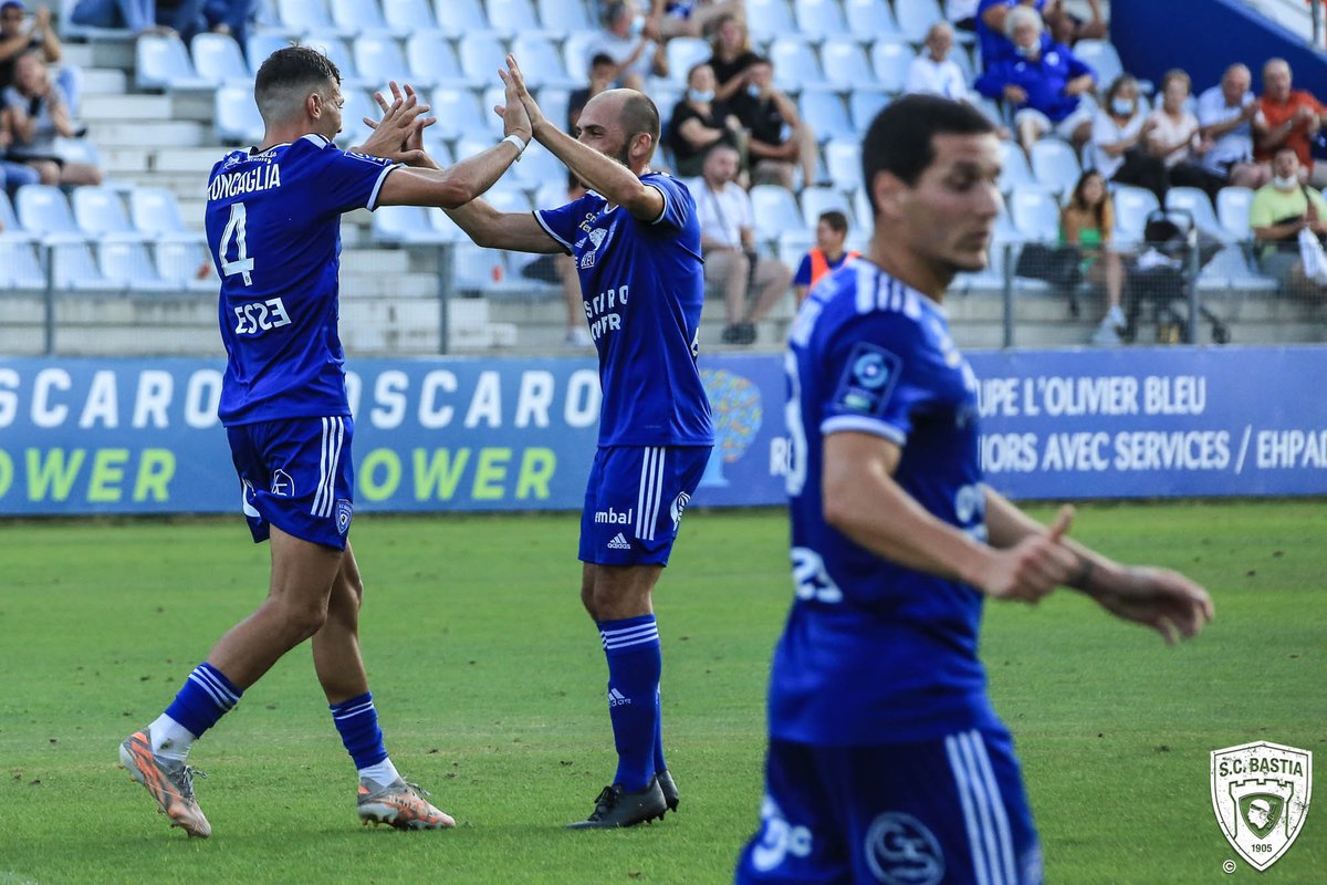 SCBastia's tweet photo. #SCBFCBB | 1️⃣-0️⃣
Vittoria per stu primu scontru di priparazione ! ✌️
I ritratti 📸 https://t.co/WKaMNJWflJ
