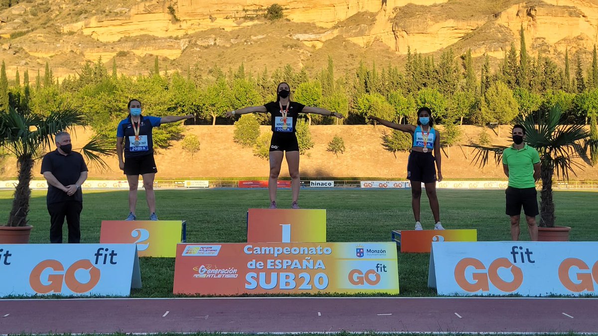 #CEatletismoSub20

PODIO Disco 🚺

🥇 Inés López 47.92 MMP
🥈 Natalia Sáinz 44.84
🥉 Nneka Naomey Ezenwa 43.60

🔗 bit.ly/3Akpmiv
📺bit.ly/3xdmDWc 
@LaLigaSportsTV