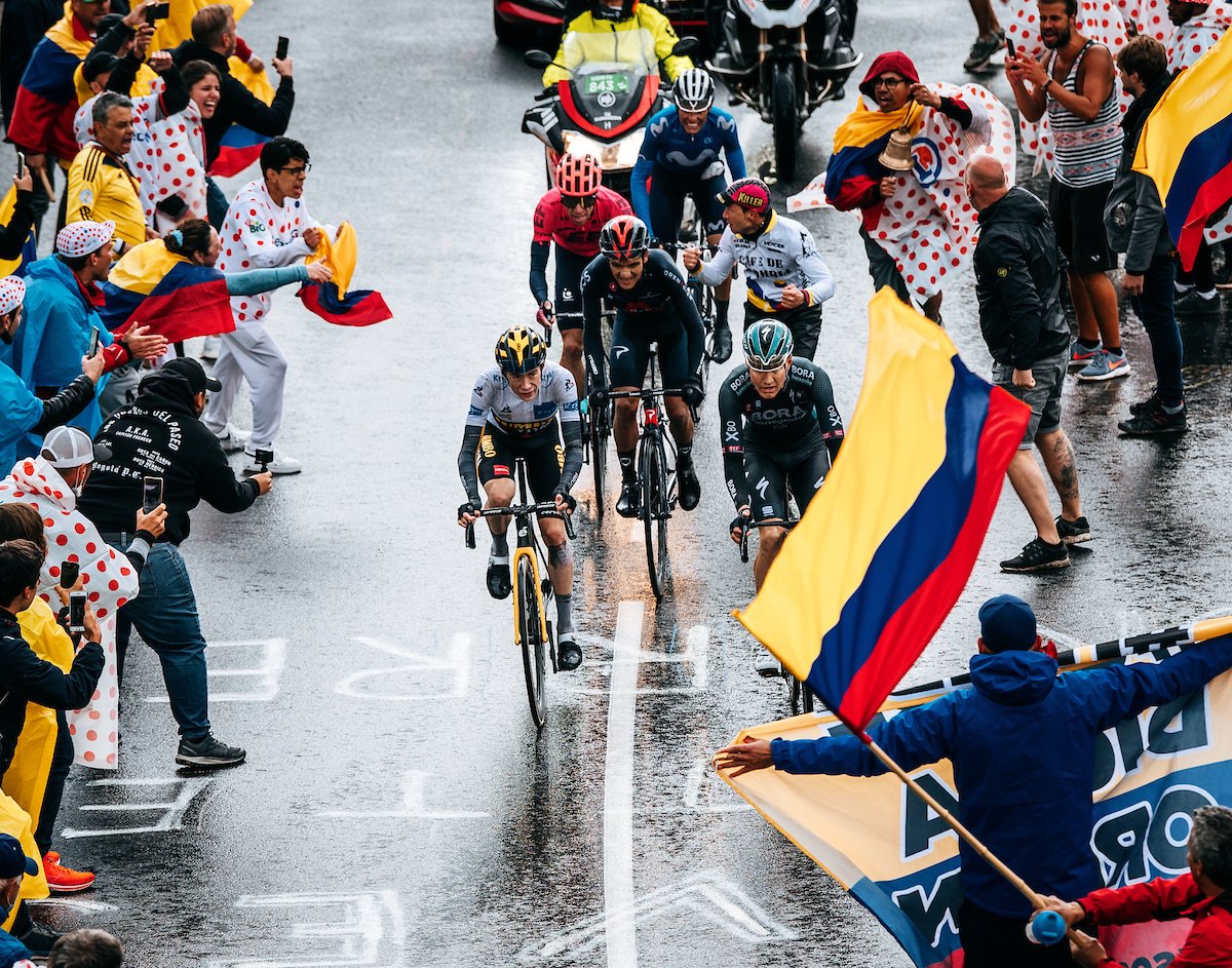 Tour de France™ (@letour) on Twitter photo 🇨🇴 🚴 🇨🇴 🚴 🇨🇴 🚴
El Tour 𝗲𝗻 Colombia...
#TDF2021
📸 A.S.O. / <a href="/a_gruber/">Ashley Gruber</a> - <a href="/jeredgruber/">Jered Gruber</a> 🇨🇴 🚴 🇨🇴 🚴 🇨🇴 🚴
El Tour 𝗲𝗻 Colombia...
#TDF2021
📸 A.S.O. / <a href="/a_gruber/">Ashley Gruber</a> - <a href="/jeredgruber/">Jered Gruber</a>