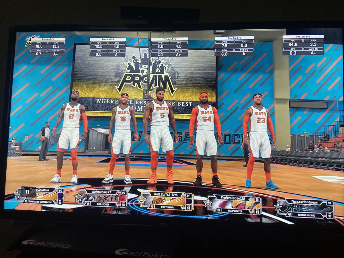 WaveGameSociety's tweet photo. #RealWave🌊 PROAM TEAM 🦈🐬

WE UP NEXT ‼️‼️🤝

#2kCommunity #2kFreeAgent #BitCoin #PS4Share .. https://t.co/AEzr1DFfNZ