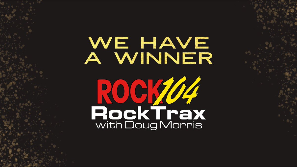 Carolyn Brunson of Moselle wins our @rock104fm car tag and mystery throwback t-shirt.  Keep listening to 104.5 for more ways to win.