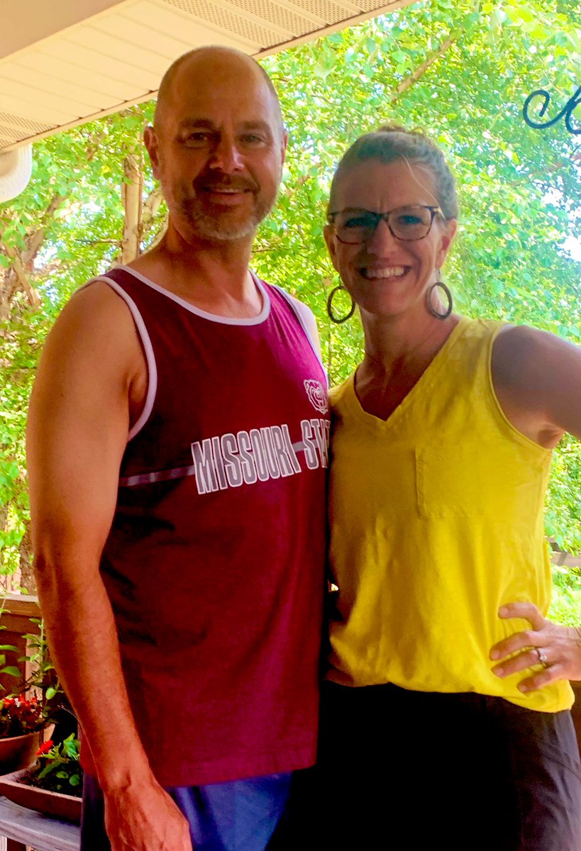 MoStateVB's tweet photo. Happy Anniversary to @CoachMcRoberts & the 1๏ธโฃst lady of #MOstateVB, Stacy! ๐บ๐ธ ๐ป https://t.co/9J3xG6SzCq