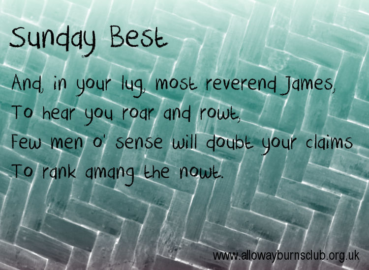 Sunday Best: Excerpt from 'The Calf' by Robert Burns (1786).  #TheBard  #RobertBurns  #Scottish  #Poetry