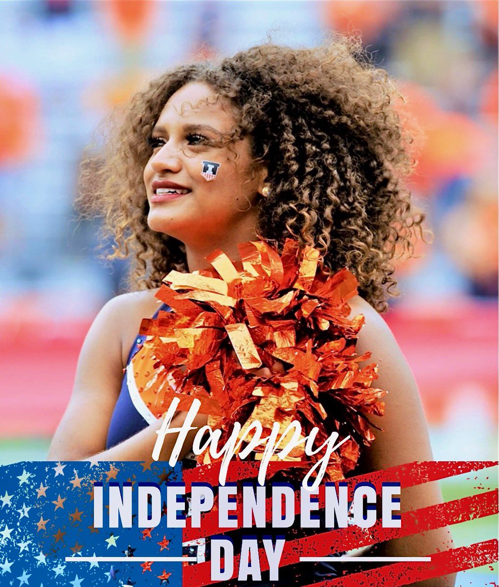 Happy 4th of July, Illini! 🇺🇸 Wishing everyone a safe and happy holiday. ❤️🤍💙