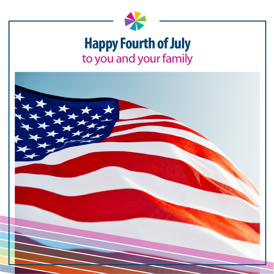 Happy Fourth of July! Get on your best red, white, and blue outfit and celebrate with your family and friends!  
❤️ 💙 🤍