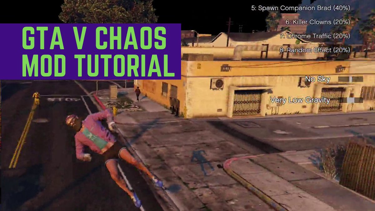 A lot of people have been asking me recently on how to install chaos mod for GTA V well Bob has you covered with a video tutorial :)
youtu.be/g7dBdVOAenE