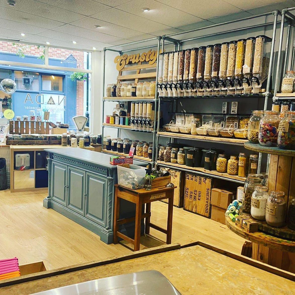 And we’re back! Well, at least to how *we* used to be. There’ll be some differences, but from next week you can serve yourself (if you like), wander and browse freely. As long as we’re cool, kind and cautious we’ll be good. It makes me so happy to say, but welcome back Leicester!