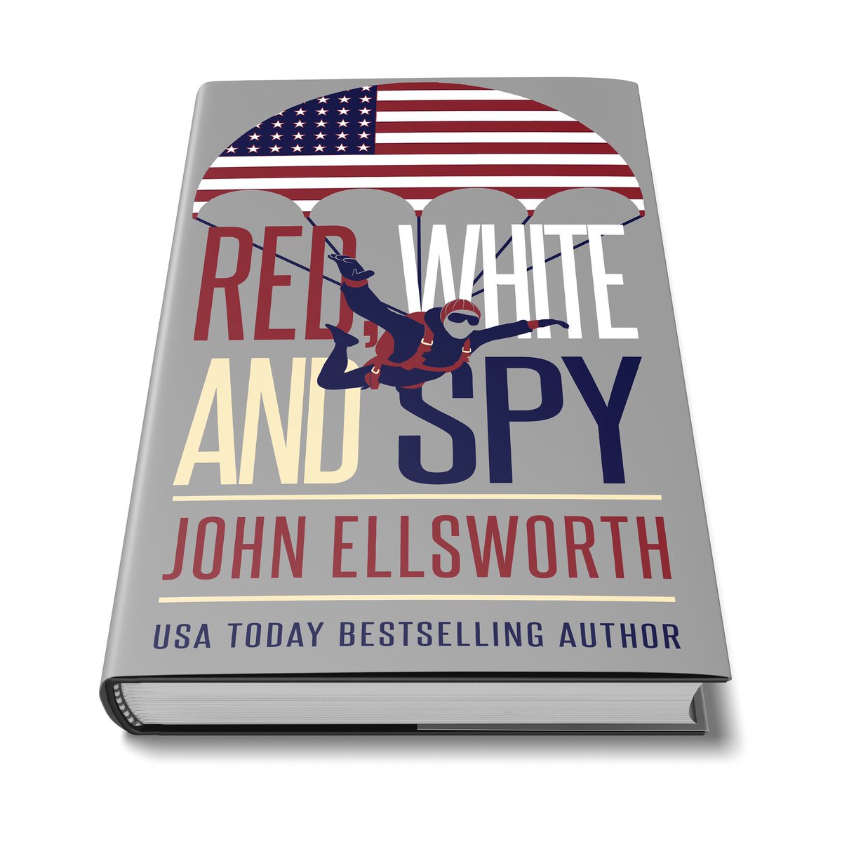 nwamplerdesign's tweet photo. 🇺🇸 In honor of 4th of July, here’s a fun, minimalistic book cover design for John Ellsworth #SundayFunday https://t.co/giFhVi6Y0x