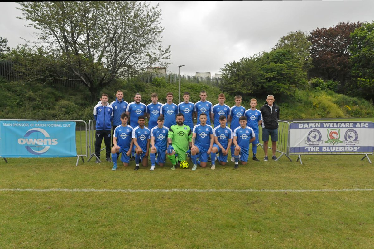 dafenafc's tweet photo. Thank you @FcCarmarthen, standing in last min for our final friendly before Welsh cup duties home next Saturday 10th.
Big thank you @owensgroupuk for being our main sponsor. Hopefully we will make you proud. https://t.co/QqyrutiAWM