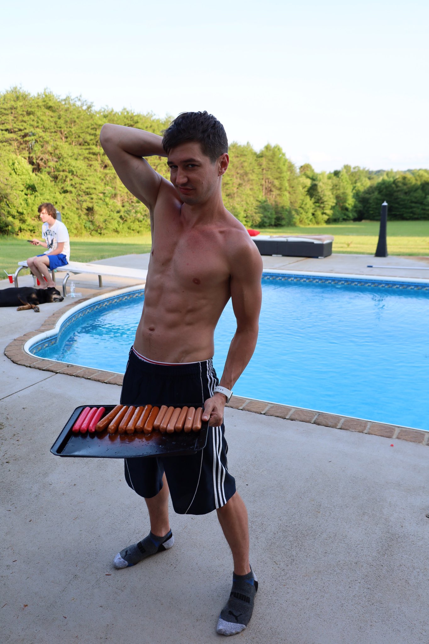 @ColbyChambersXX offering up a platter of wieners https://t.co/j3CgYk0sJK