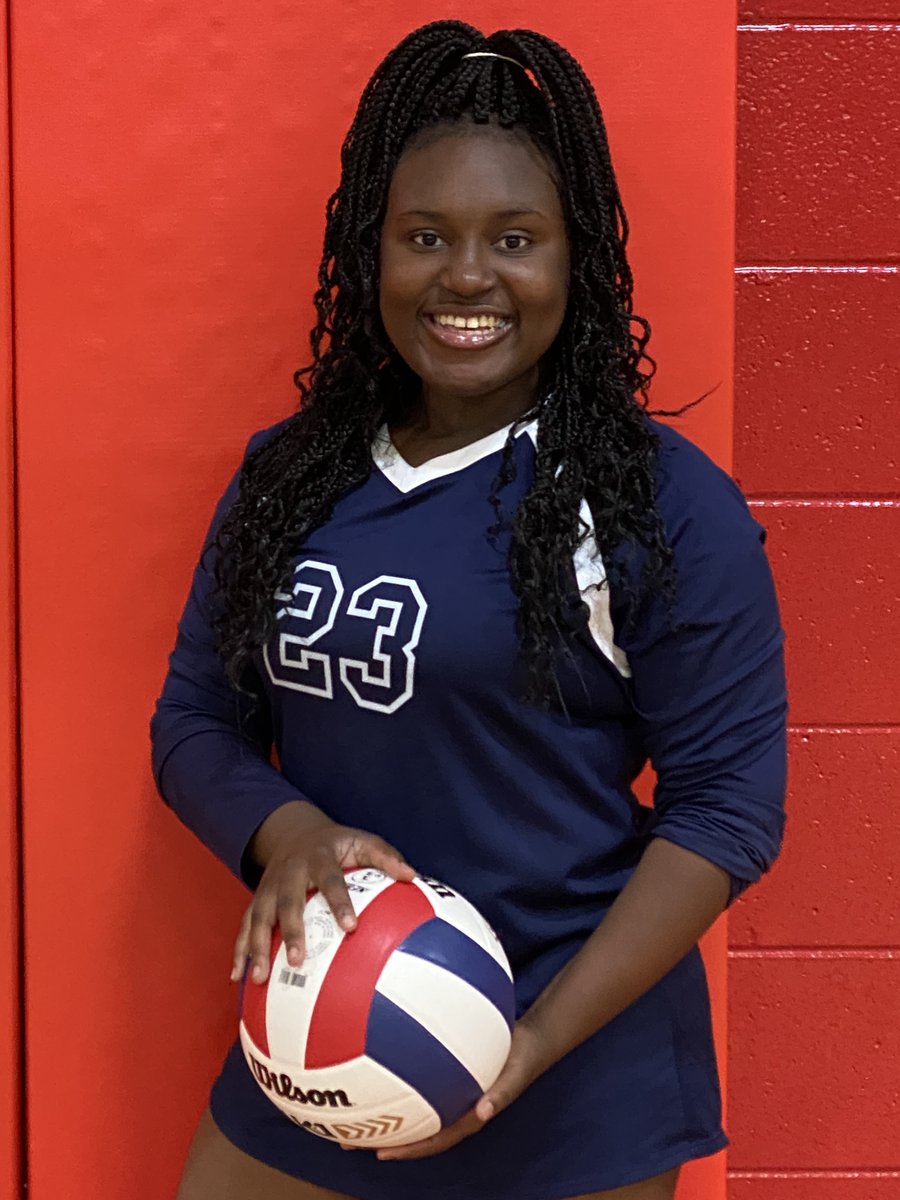 TheStoneVB's tweet photo. Meet the Eagles: Eighth Grader Mal Siglar! Mal's favorite athlete is Stephen Curry. One word that she would use to describe herself is "unique," and her goal this season is to improve her serving and passing. She says that her biggest strength is hustle and encouraging teammates. https://t.co/9KA77jhQYz