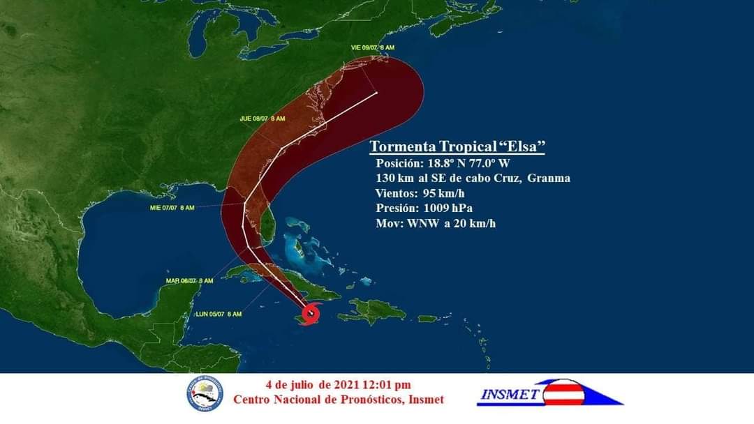odacuba's tweet photo. El General de Cuerpo de Ejército Joaquín Quintas Solá, llamó en #Matanzas a preparar todas las condiciones para la recuperación, minimizar pérdidas es clave ante el paso de la tormenta tropical Elsa por el territorio. @radio26cu #PreparadosYAlertas @LuisTFonseca @RPolancoF https://t.co/U58ZHRjhMK