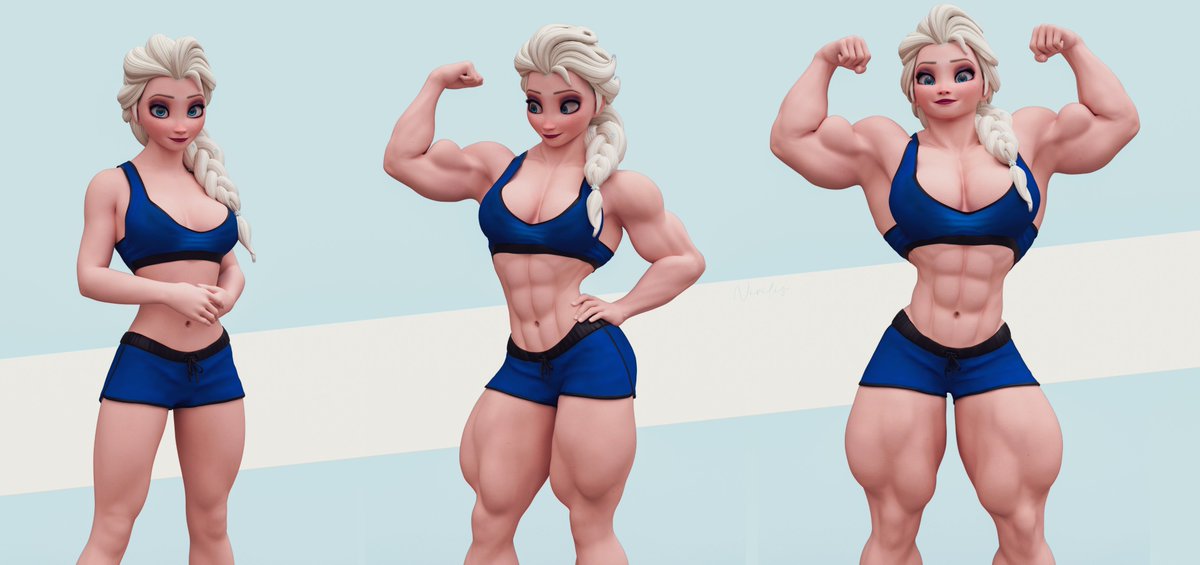 Nivilis1's tweet photo. Elsa and Anna FMG. 
Some old work. https://t.co/nvnQzZfydb