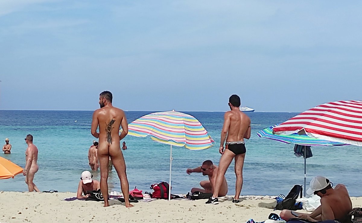 Gay beach Es Cavallet 04/07