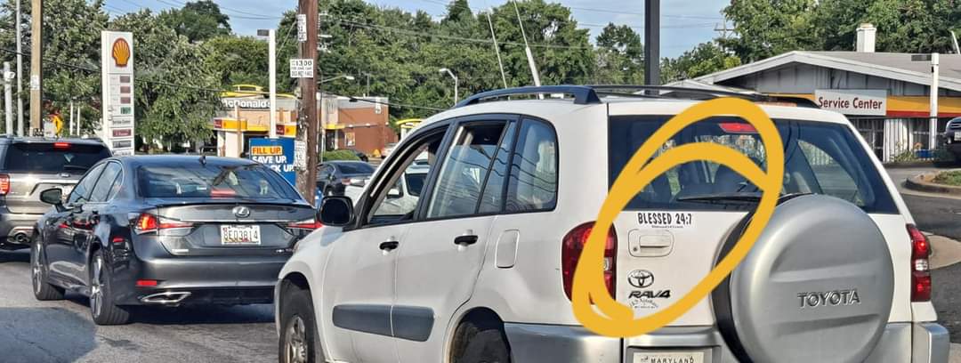 RealBlessed247's tweet image. I still get excited every single time I see one of these in traffic

I've given out over 50,000 Free Blessed 24:7 bumper stickers and they've made their way to other countries (outside the USA)

#Blessed247 😇
#DMV Thank You! 
#InternationallyKnow 🌎 #StillWaitingOnYourSupport 🤷🏽‍♀️