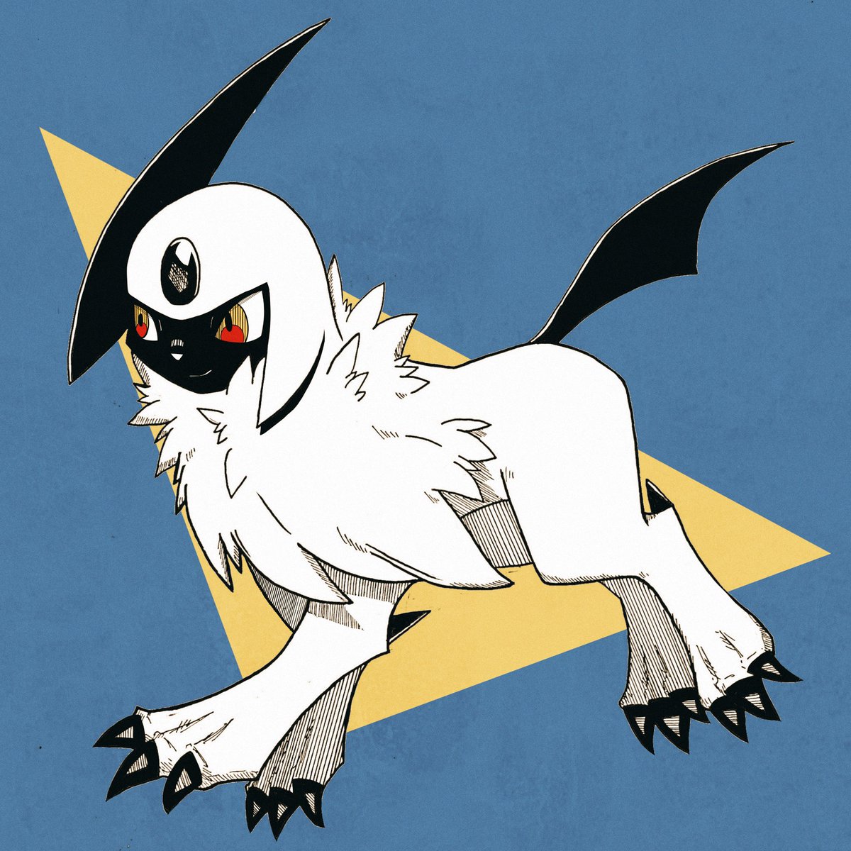 absol is cute.