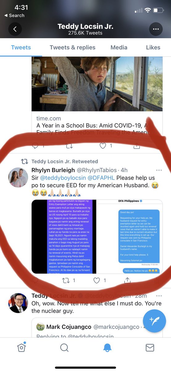 RhylynTabios's tweet photo. @DFAPHL @Paulsgreensign @teddyboylocsin Hi @DFAPHL sir @teddyboylocsin  looking forward also to your help po 🙏🏻🙏🏻🙏🏻 https://t.co/iGGhjvaWhv