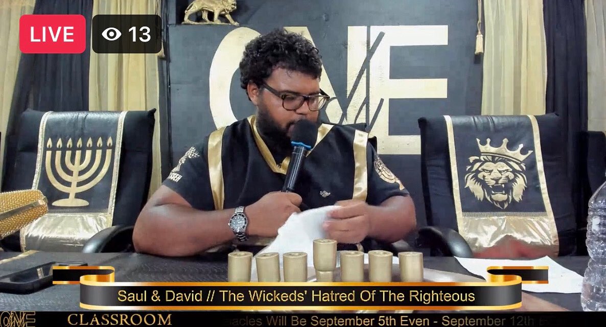 Onebody12NC's tweet photo. APTTMH And His Son YAHAWASHI
#ShalomIsraelToThe12TribesThatAreScatteredAbroad
#OnebodyinyahawashiNC
#Website=https://t.co/fOHeNVt3wn
#TonightsClassTitle= Saul & David / The Wickedβs Hatred Of The Righteous
#TuneInForSomeGreatEdification
#Truth #ThusSaithTheLord
π―π₯ππ€π₯ππ https://t.co/KIBVw8uRAO