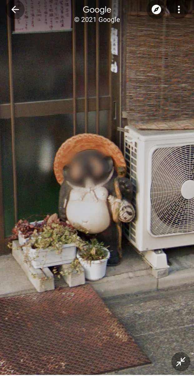 Googleストリートビュー 時々たぬきのプライバシーをまで尊重してる時がある 股間はノーモザイクなのか Togetter Googleストリートビュー 時々たぬきのプライバシーをまで尊重してる時がある 股間はノーモザイクなのか Togetter