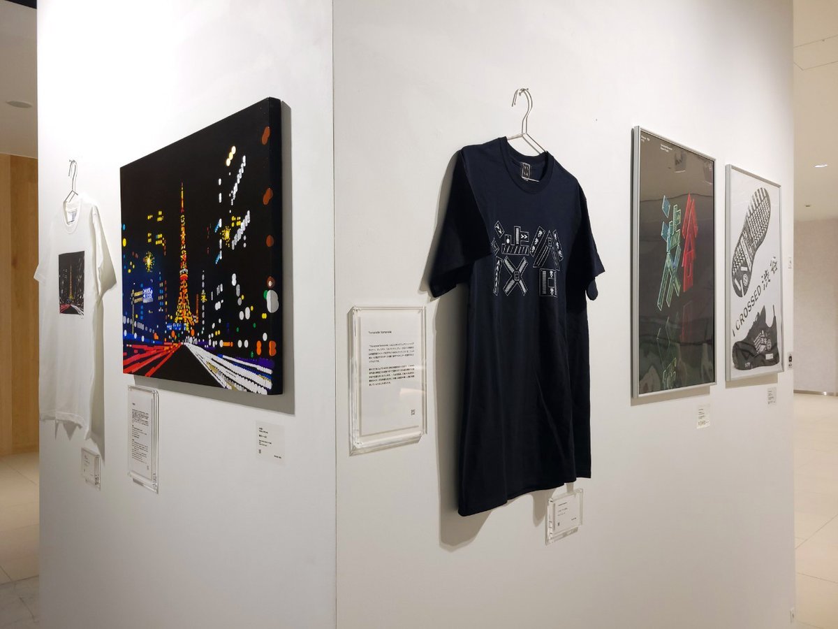 YamanoteYamanote showcased at Shibuya Scramble Square 14F
「アートとTシャツ展」until July 17th