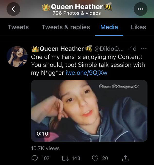 🚨🚨430!!! People that I follow, follow this racist piece of sh*t. If you continue to follow her, please