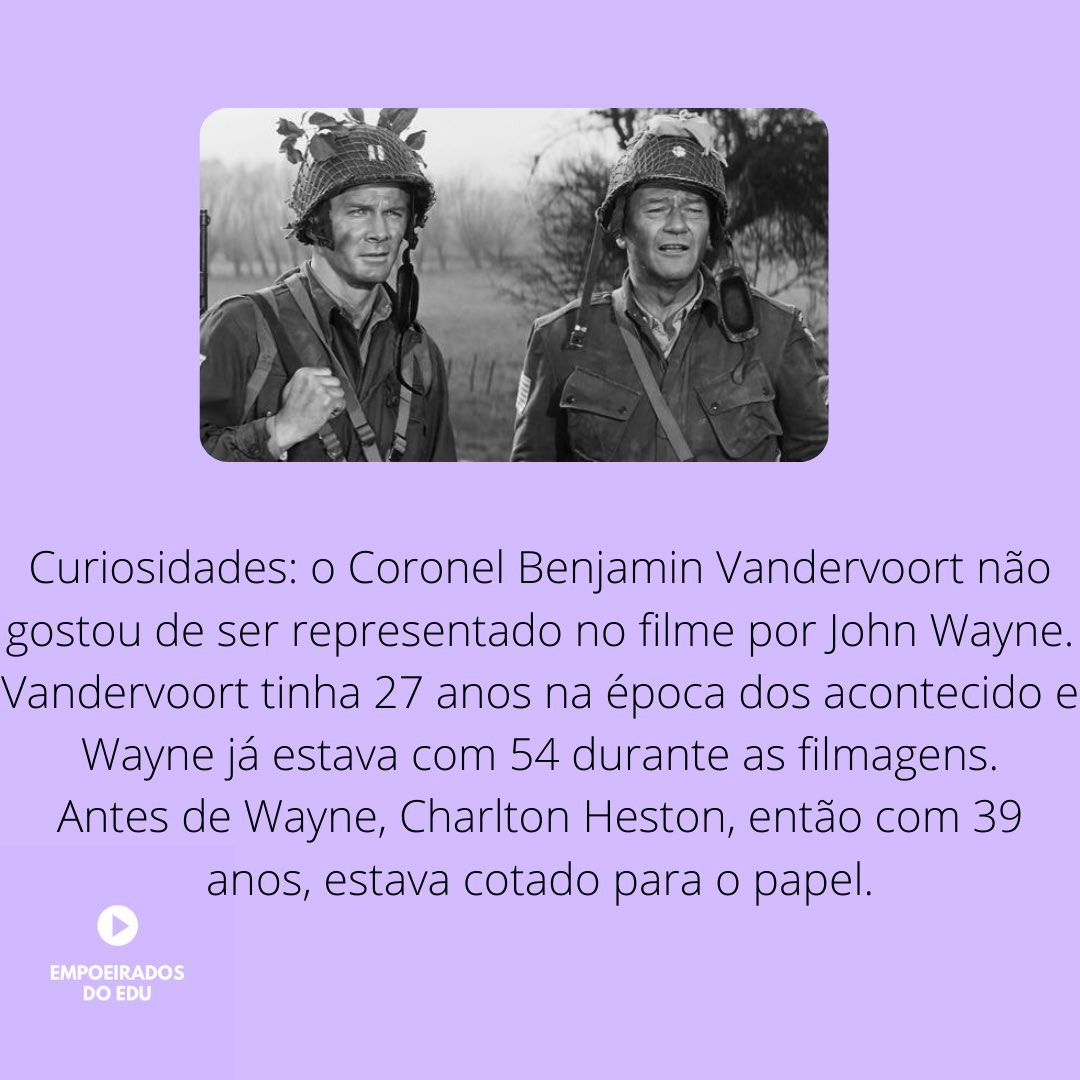 #empoeiradosdoedu79
#empoeiradosdoedu #thelongestday #omaislongodosdias #kenannakin #johnwayne #henryfonda #richardburton #robertmitchum #seanconnery