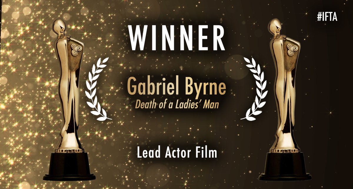 Gabriel Byrne, Death of a Ladies' Man

Winner for Actor in a Lead Role Film

#IFTA #VirginMedia