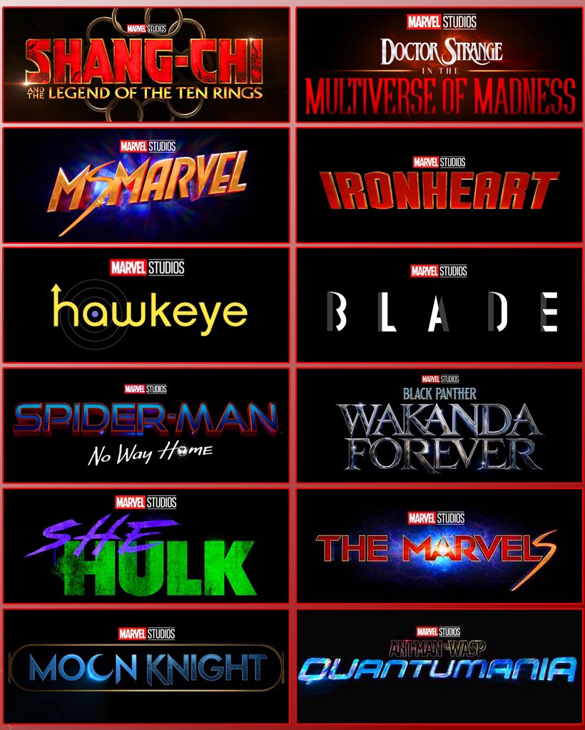 FanGontse's tweet image. Choose the 3 upcoming solo MCU projects that you are most excited to watch…

Let Me Choose 1st
- Wakanda Forever 🙅
- Moon Knight 🌙
- BLADE 🗡️